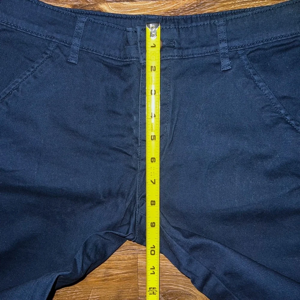 Old Navy Girls Skinny School Uniform Pants, Navy, Size 14